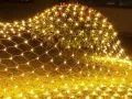 LED светеща мрежеста завеса 100 LED коледни лампички 1х2м, снимка 6