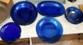 Уникален син комплект за хранене , снимка 1 - Сервизи - 40167598