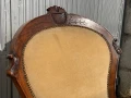 Викторианско кресло около 1900 година , снимка 5
