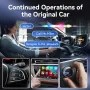 Нов Адаптер за безжичен CarPlay, 5GHz Bluetooth, Plug & Play за кола , снимка 3