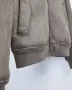 Zara Double-Faced Faux Suede Jacket, снимка 8