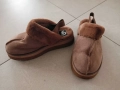 Обувки карамел кафяви 39 40 апрески с козина, снимка 4