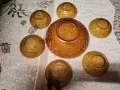 Запазен стъклен сервиз , снимка 3