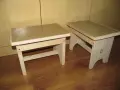 Столче - дърво - 2 броя  /дървени столчета/, снимка 1