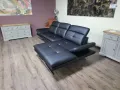 ПРОМОЦИЯ!!! Черен кожен ъглов диван "DANA", снимка 11