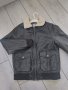 Кожено яке за момче Zara 140 см, снимка 1 - Детски якета и елеци - 42824853