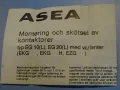 контактор въздушен ASEA EG10 contactor 4A 380V coil 220V 50Hz, снимка 9