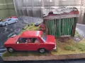 Диорама-изоставен гараж 1:24, снимка 9