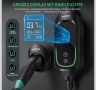 INFGO Мобилна зарядна станция със стенна кутия 3.68kW 1-фазна,8.1метра 6-16A EV зарядно устройство, снимка 3