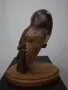 Дървена скулптура на бухал., снимка 5