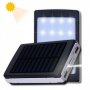 Соларна външна батерия 10000mAh с 20LED диода за презареждане и осветяване, снимка 1