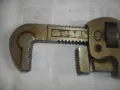 НЕМСКИ ВОДОПРОВОДЕН КЛЮЧ 2"ЦОЛА 55см/ЗАХВАТ 10см Drop Foed Steel 18 ОТЛИЧЕН ПОЧТИ НОВ, снимка 8