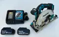 Makita DHS680 - Безчетков ръчен циркуляр 2x18V 5.0Ah, снимка 1