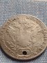 Сребърна монета 20 кройцера 1828г. Франц първи Виена Австрия 23919, снимка 11