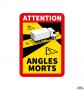 ЗАДЪЛЖИТЕЛНИ СТИКЕРИ ЗА ФРАНЦИЯ ''Angles Morts'' -5бр.