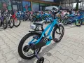 CROSS Детски алуминиев велосипед 16" ROCKET син, снимка 11