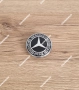 Емблеми за Мерцедес / Mercedes 57мм по стандарт тип Тапа с черна тунинг, снимка 1