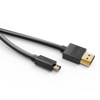 Кабел HDMI - Micro HDMI 1м Ver:4k/60Hz Orico HD101-10 Черен Cable HDMI M/Micro HDMI M Type D, снимка 3 - Кабели и адаптери - 33987331