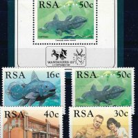 Южна Африка 1989 - морска фауна MNH, снимка 1 - Филателия - 34487014