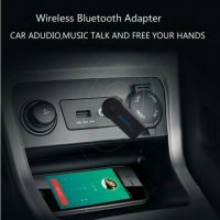 Bluetooth Audio адаптер с AUX за телефон кола автомобил , снимка 4 - Аксесоари и консумативи - 34461113