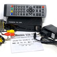 Приемник /декодер за цифрова ефирна кабелна телевизия Tiger T2 MINI 6701, снимка 3 - Приемници и антени - 32444766
