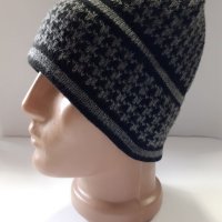 Мъжка плетена шапка-42, снимка 2 - Шапки - 30708061