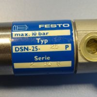 пневматичен цилиндър Festo DSN-25-25P pneumatic cylinder, снимка 3 - Резервни части за машини - 39639338