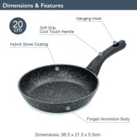Тиган Blackmoor Frying Pan, 20 cm,Ново, снимка 6 - Съдове за готвене - 44472802