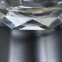 Красив малък кристален пепелник "МУРАНО"- Венеция,Италия, снимка 1 - Други ценни предмети - 35156454