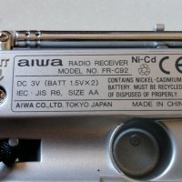 Радиоприемник AIWA FR-C92, снимка 5 - Радиокасетофони, транзистори - 42893442