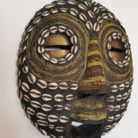 Африканска маска Ашанти от Гана, снимка 4 - Антикварни и старинни предмети - 44445919