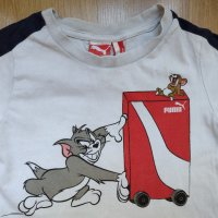 Tom and Jerry / PUMA / детска тениска на Том и Джери, снимка 3 - Детски тениски и потници - 42853269