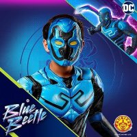 Нов Rubie's Blue Beetle Deluxe Детски Костюм Подарък Деца, снимка 4 - Други - 42833754