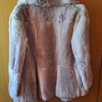 Палто от заешка кожа, снимка 2 - Палта, манта - 42526929