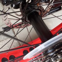 Продавам колела внос от Германия алуминиев велосипед фетбайк MONSTER RIDER 20 цола,дискови спирачки, снимка 5 - Велосипеди - 29446199