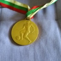 Златен медал от 7 балканско първенство за глухи 1984г, снимка 2 - Футбол - 33742431