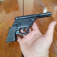 Стар детски метален пистолет , снимка 4 - Други ценни предмети - 31388210