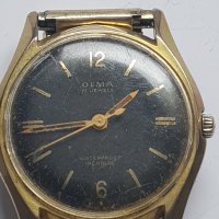 Позлатен мъжки механичен часовник OLMA 17 Jewels, снимка 3 - Мъжки - 38840914