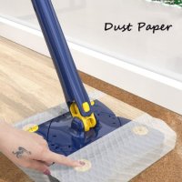 НА ЕДРО! Четворен  Clover Magic Mop – Самоизстискващ се инструмент за почистване на 360 градуса, снимка 3 - Мопове, кофи, четки и метли - 44321918