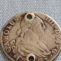 Сребърна монета 4 реала 1793г. Карлос четвърти Мадрид Испания 18685, снимка 2 - Нумизматика и бонистика - 42929958