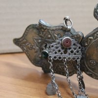 Сребърни пафти Възрожденски накит , снимка 2 - Антикварни и старинни предмети - 34988589