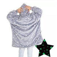 Детско светещо одеяло с ръкави , снимка 4 - Спално бельо и завивки - 42911266