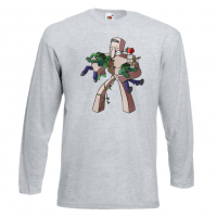 Мъжка тениска Iron Golem,Minecraft,Игра,Забавление,подарък,Изненада,Рожден Ден., снимка 1 - Тениски - 36494941