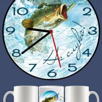 Чаши и стенни часовници за майстори-рибари