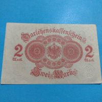 Рядка банкнота 2 марки 1914 година Германия за колекция - 18843, снимка 8 - Нумизматика и бонистика - 31186549