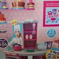 Детска кухня Барби : гурме и паста за моделиране, 106 см