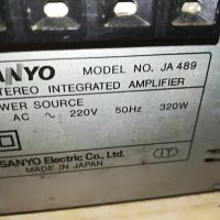 sanyo ja-489 stereo amplifier-japan-внос france, снимка 15 - Ресийвъри, усилватели, смесителни пултове - 29676803
