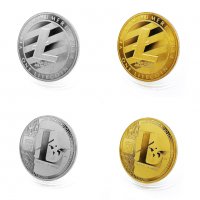 1 Лайткойн монета / 1 Litecoin ( LTC ), снимка 1 - Нумизматика и бонистика - 39152908