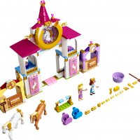 НОВО ЛЕГО 43195  Дисни - Кралската конюшна на Бел и Рапунцел LEGO 43195 Disney Belle and Rapunzel's , снимка 4 - Конструктори - 37027789