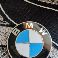 Емблема Лого BMW 74мм (преден капак  или багажник). Оригинално БМВ., снимка 1 - Части - 36545161